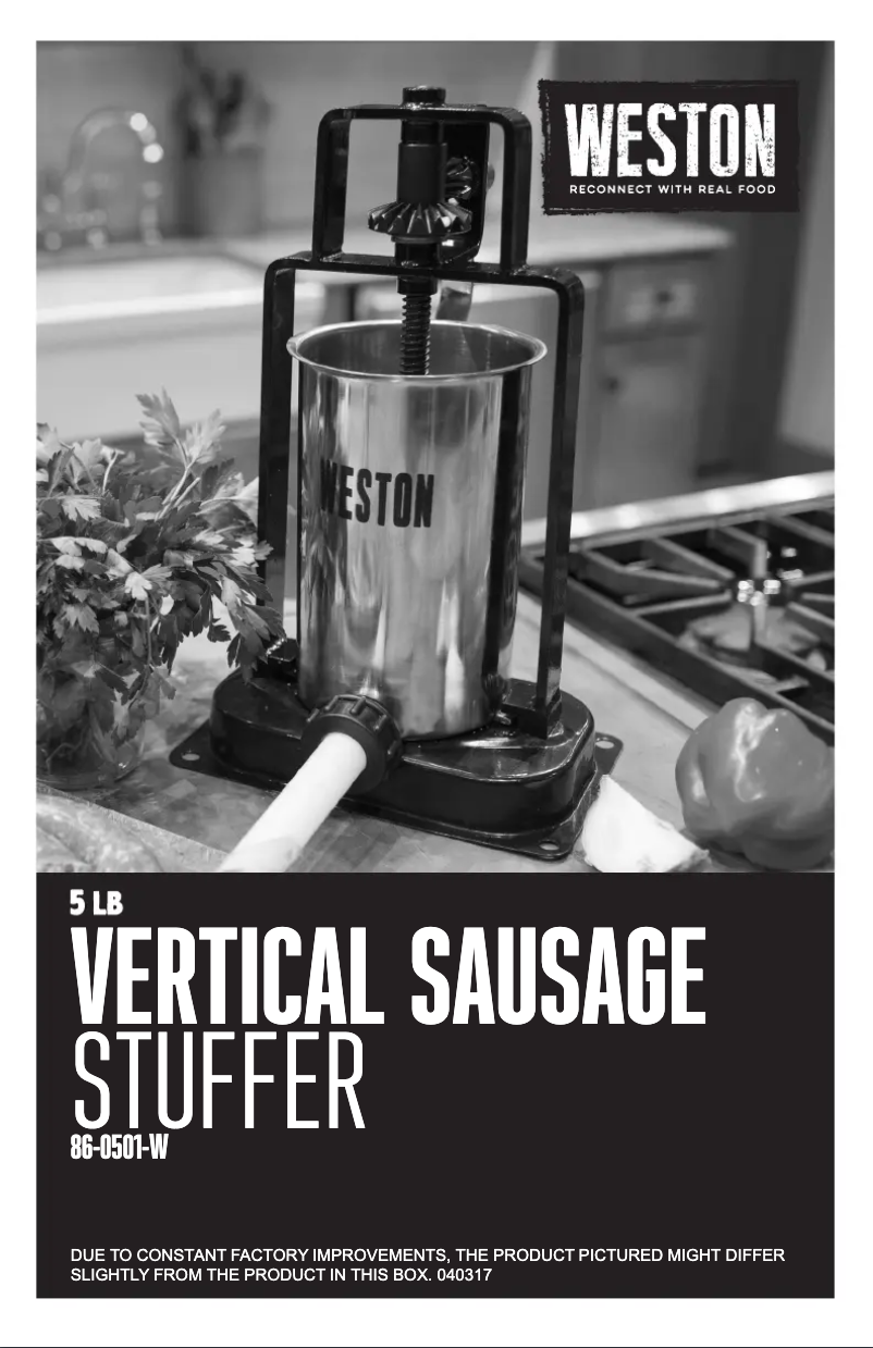 Página 1 del manual Manual de usuario Weston 86-0501-W