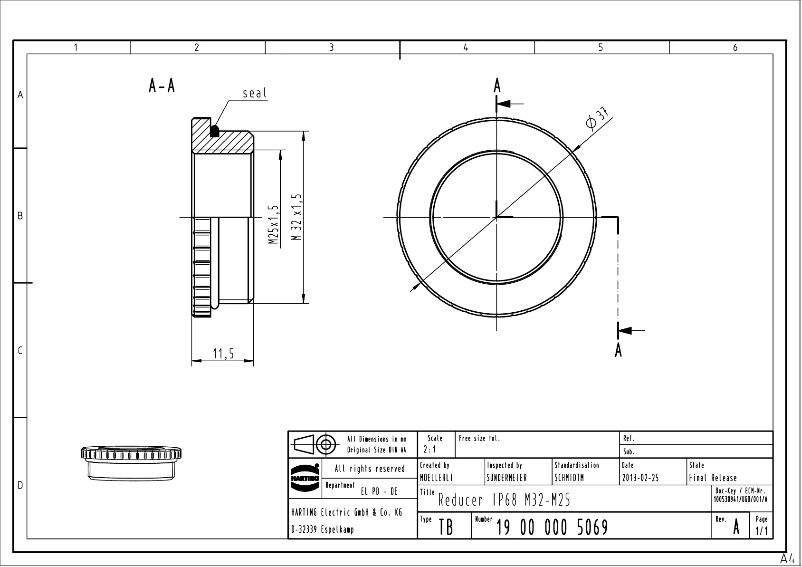 Image de la première page du manuel de l'appareil 19 00 000 5069