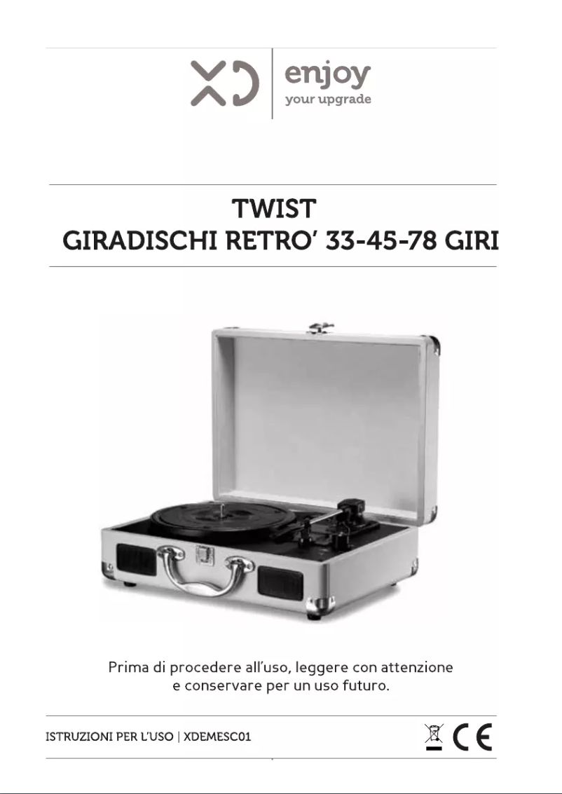 Page 1 de la notice Manuel utilisateur XD EMESC01