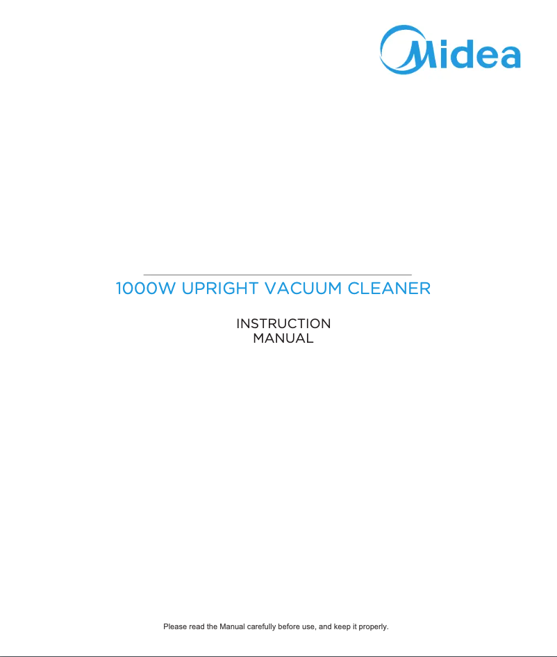 Página 1 del manual Manual de usuario Midea VUS34AE2D