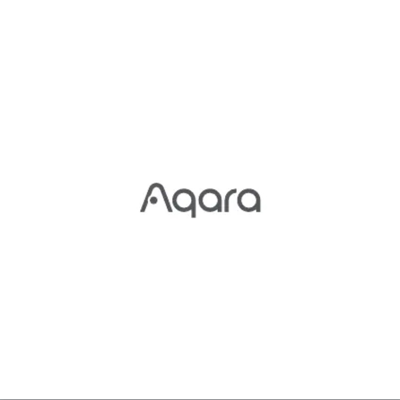 Page 1 de la notice Manuel utilisateur Aqara Hub M1S