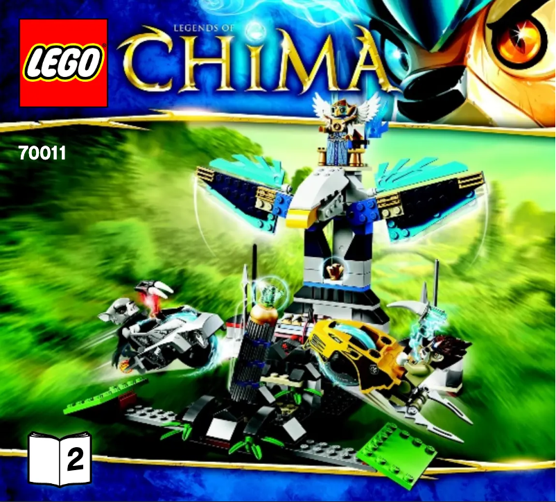 Page n°1 - Manuel utilisateur Lego Chima 70011