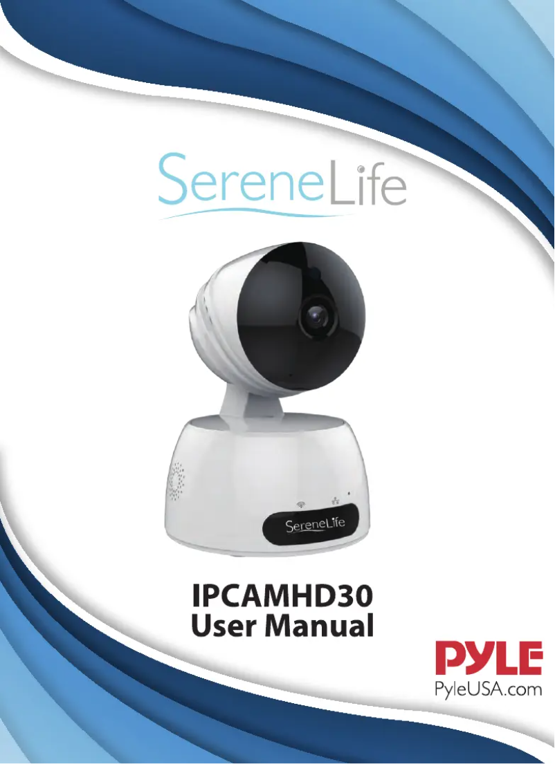 Page 1 de la notice Manuel utilisateur SereneLife AZIPCAMHD30
