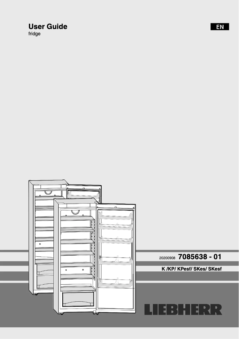 Page n°1 - Manuel utilisateur Liebherr K 4220 Comfort