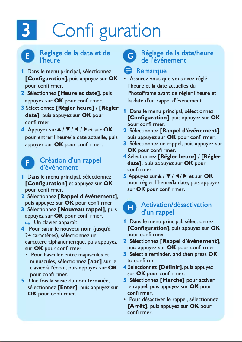 Image de la première page du manuel de l'appareil SPF2107