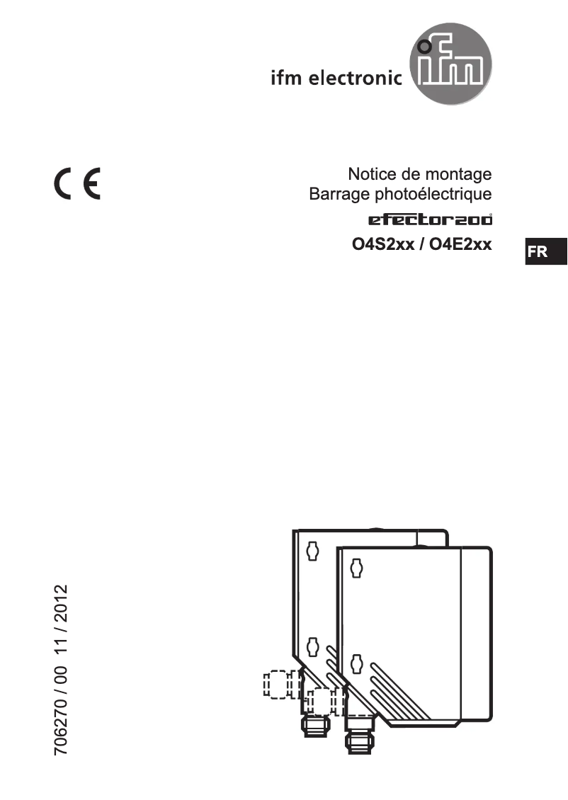 Image de la première page du manuel de l'appareil O4E200