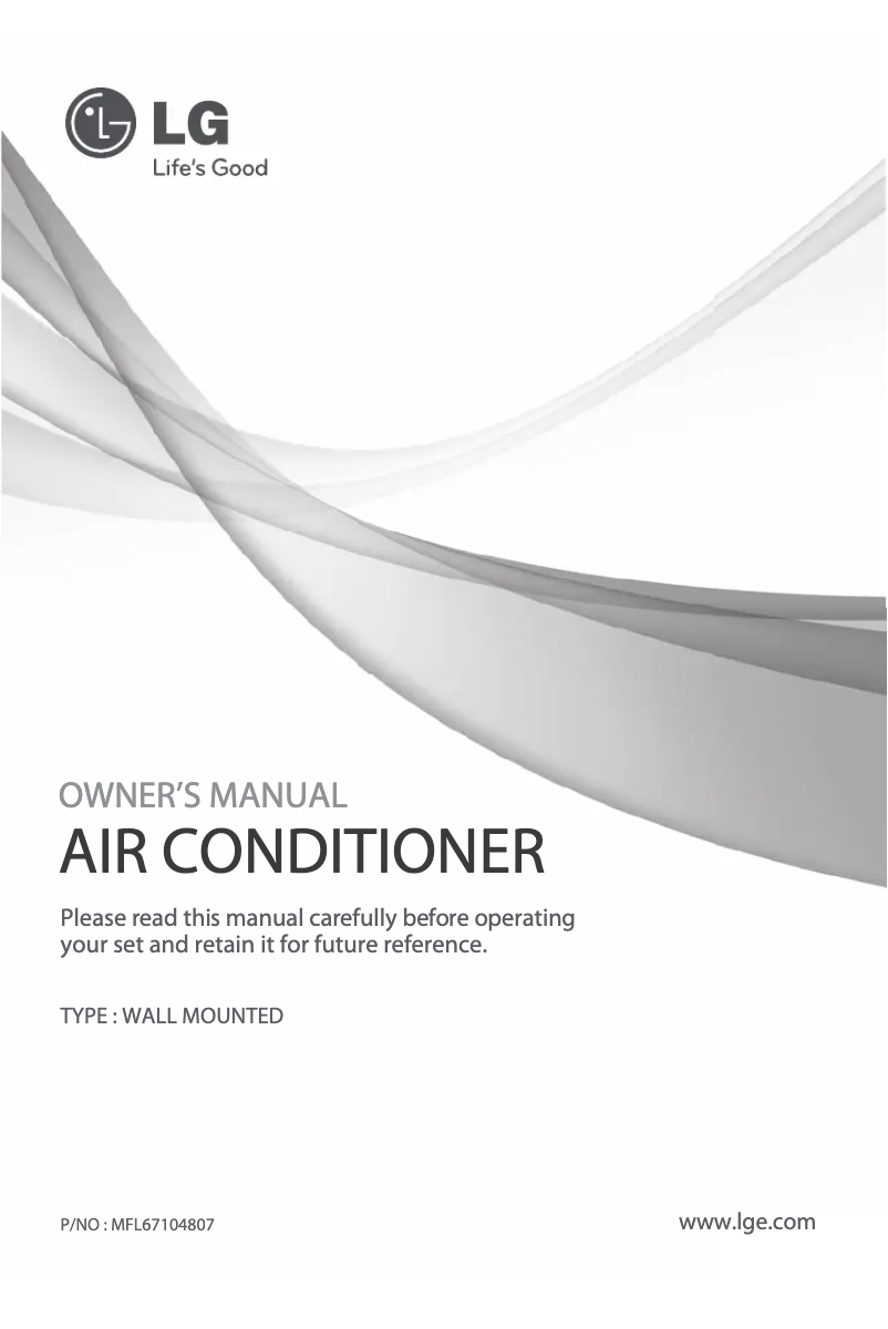 Page 1 de la notice Manuel utilisateur LG HSNC096W8U2