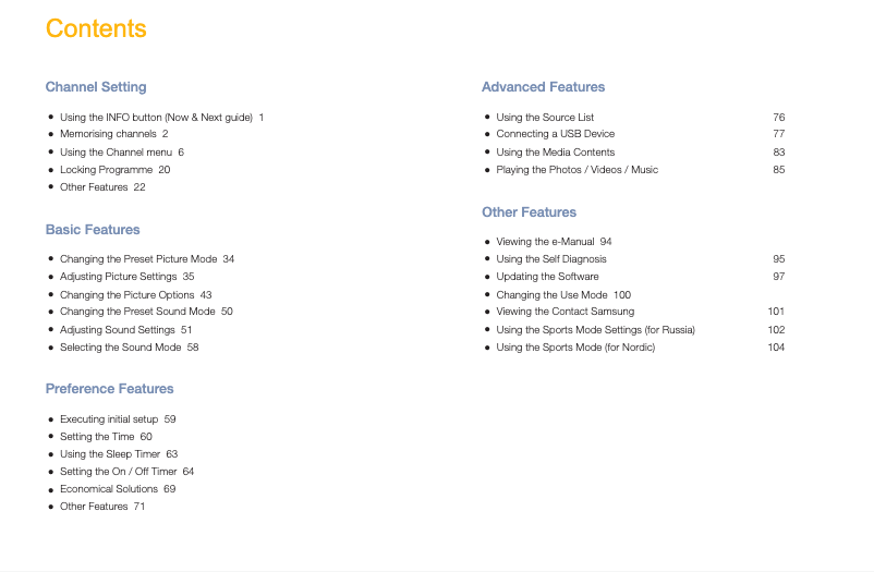 Page 1 de la notice Manuel utilisateur Samsung LT24E310EX/XU