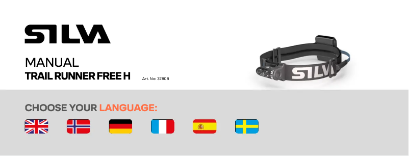 Image de la première page du manuel de l'appareil Trail Runner Free H