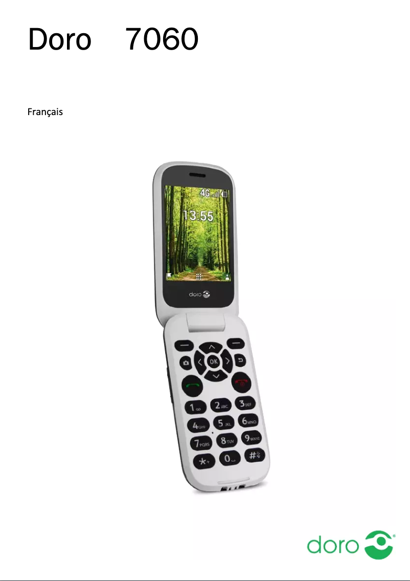 Page 1 de la notice Manuel utilisateur Doro 7060
