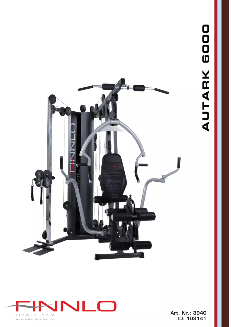 Page 1 of the manual User Manual Finnlo Autark 6600
