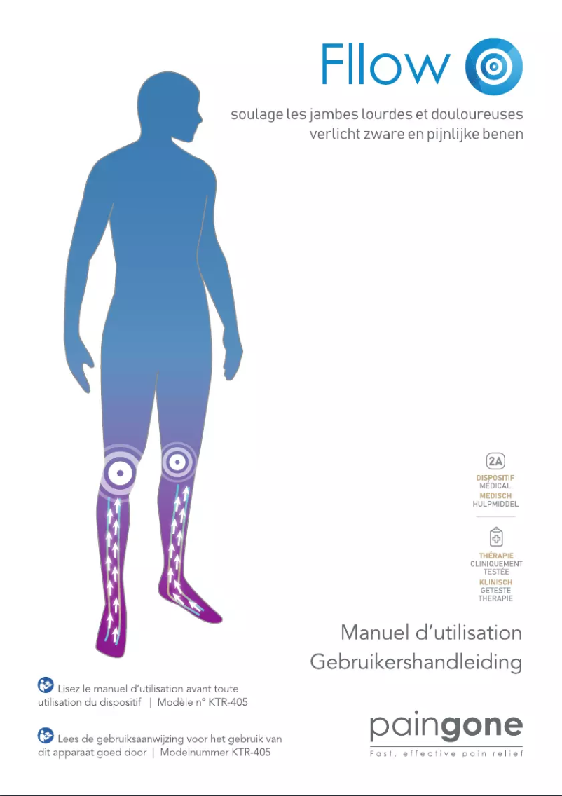 Page 1 de la notice Manuel utilisateur Paingone Fllow