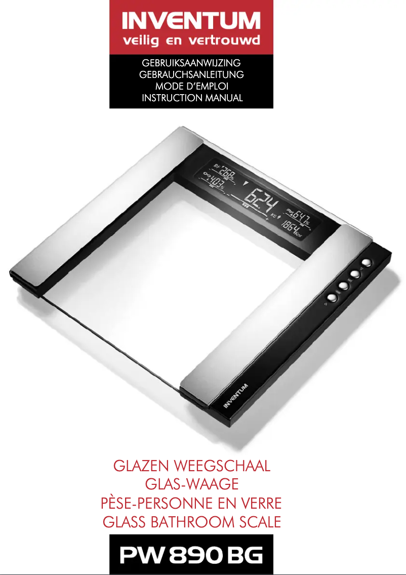 Image de la première page du manuel de l'appareil PW890BG