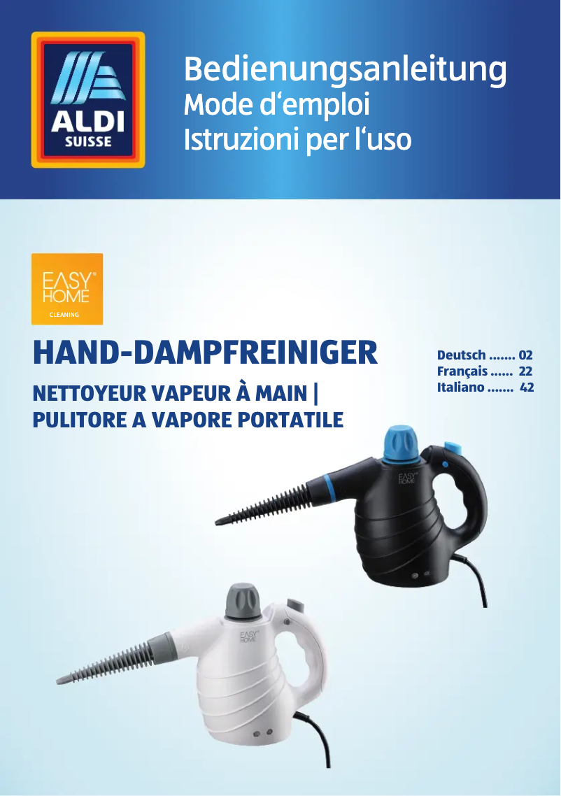 Page n°1 - Manuel utilisateur Easy Home GT-HDG-01