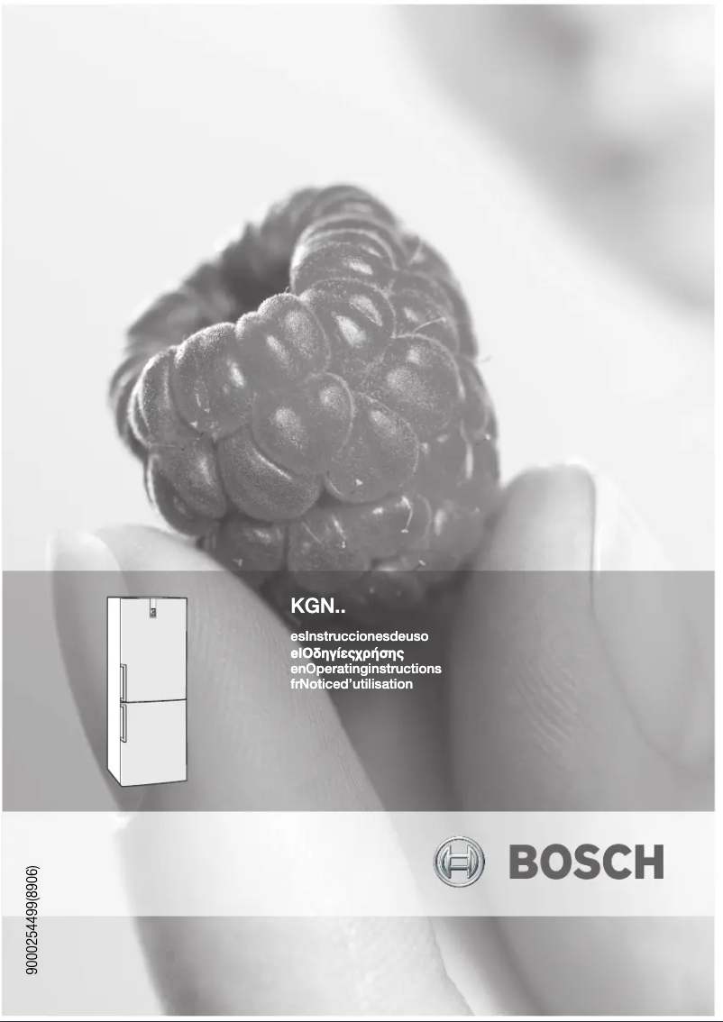 Página 1 del manual Manual de usuario Bosch KGN 49P74