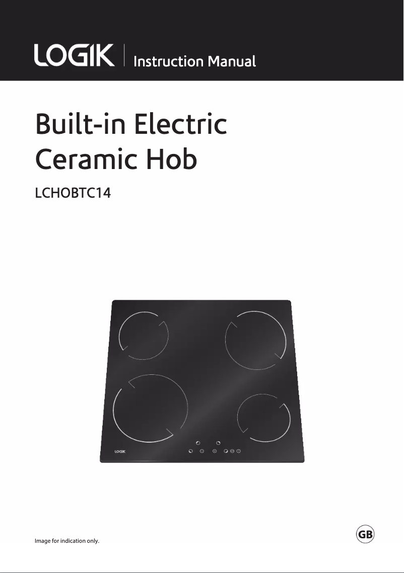 Page 1 de la notice Manuel utilisateur Logik LCHOBTC14