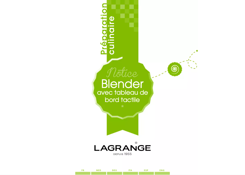 Image de la première page du manuel de l'appareil 609 003