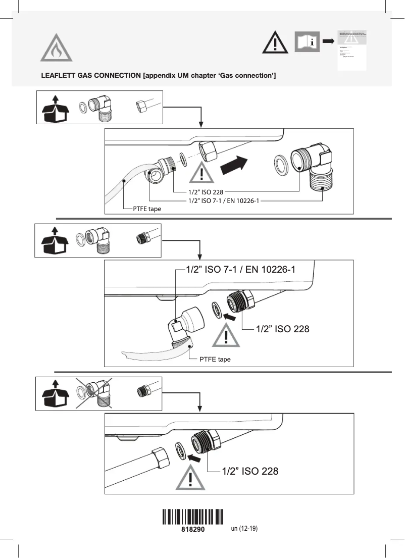 Image de la première page du manuel de l'appareil G640MB