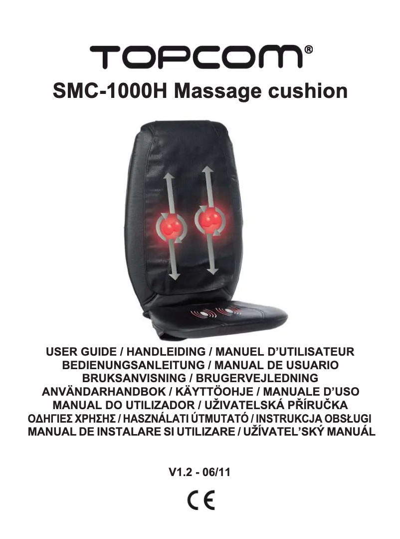 Page 1 de la notice Manuel utilisateur Topcom SMC-1000H