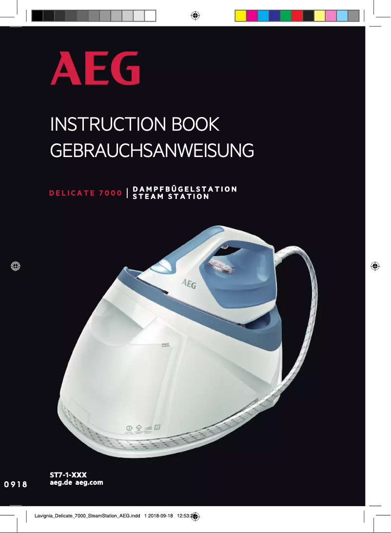 Page 1 de la notice Manuel utilisateur AEG ST7-1-4LG