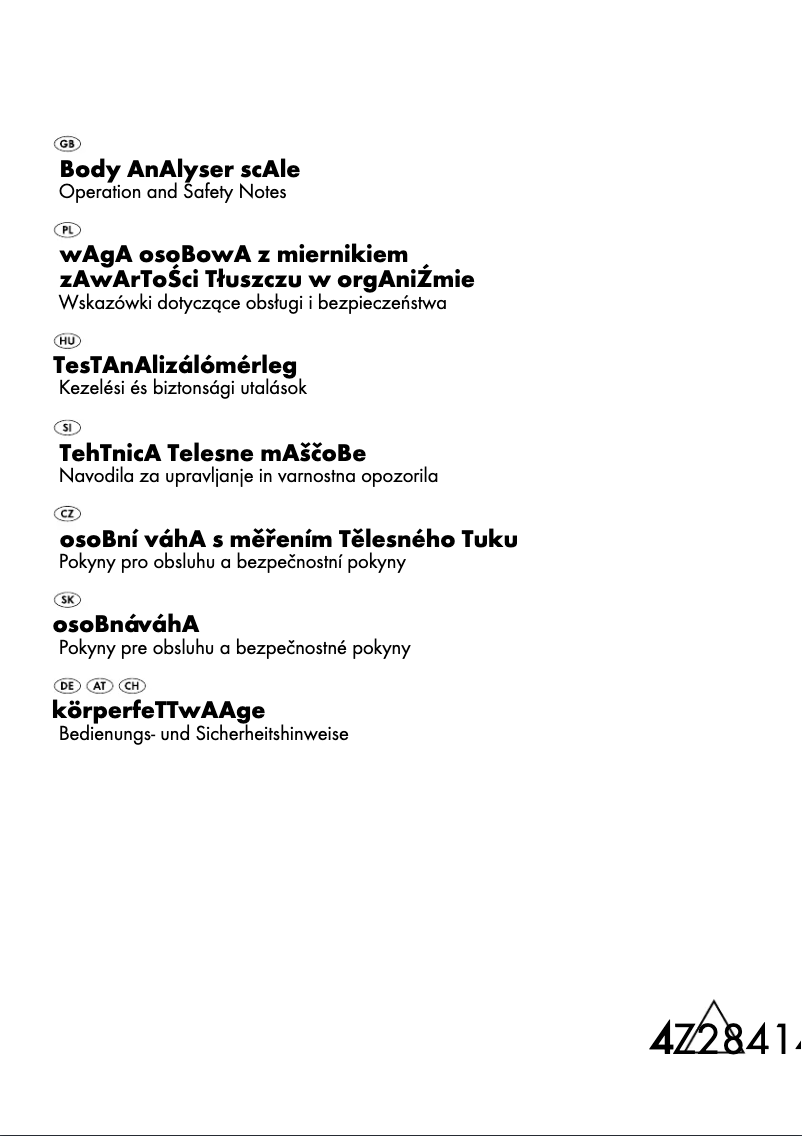 Page 1 de la notice Manuel utilisateur SilverCrest Z28414