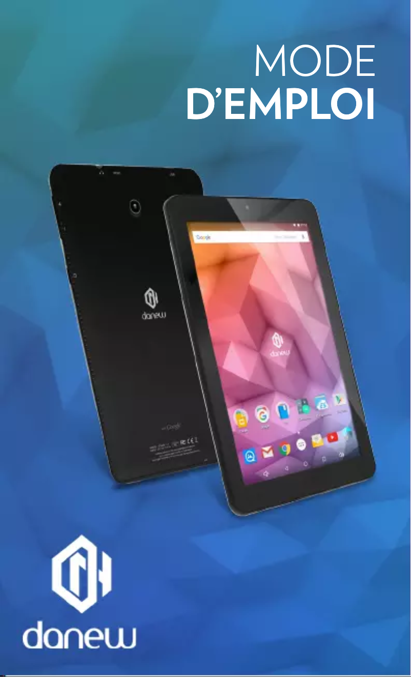 Page 1 de la notice Manuel utilisateur Danew DSlide 714