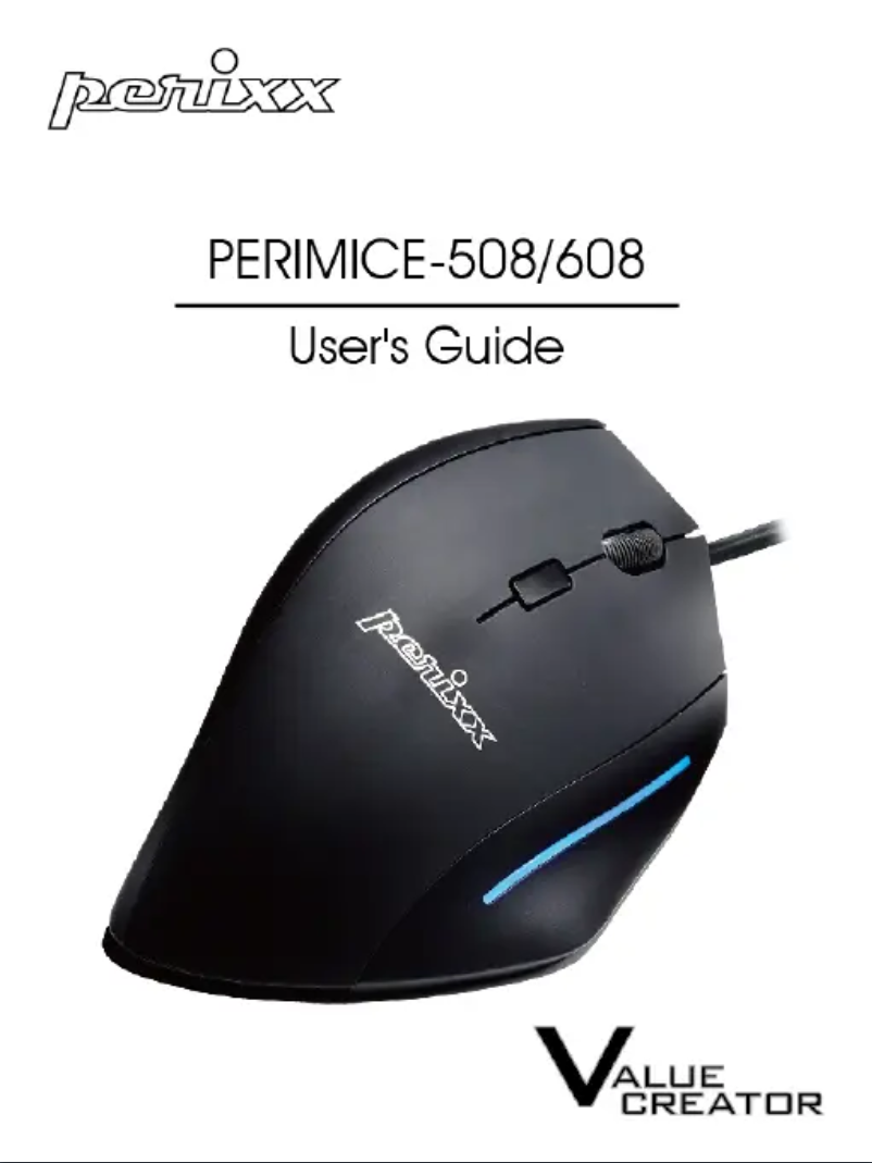 Image de la première page du manuel de l'appareil PERIMICE-608