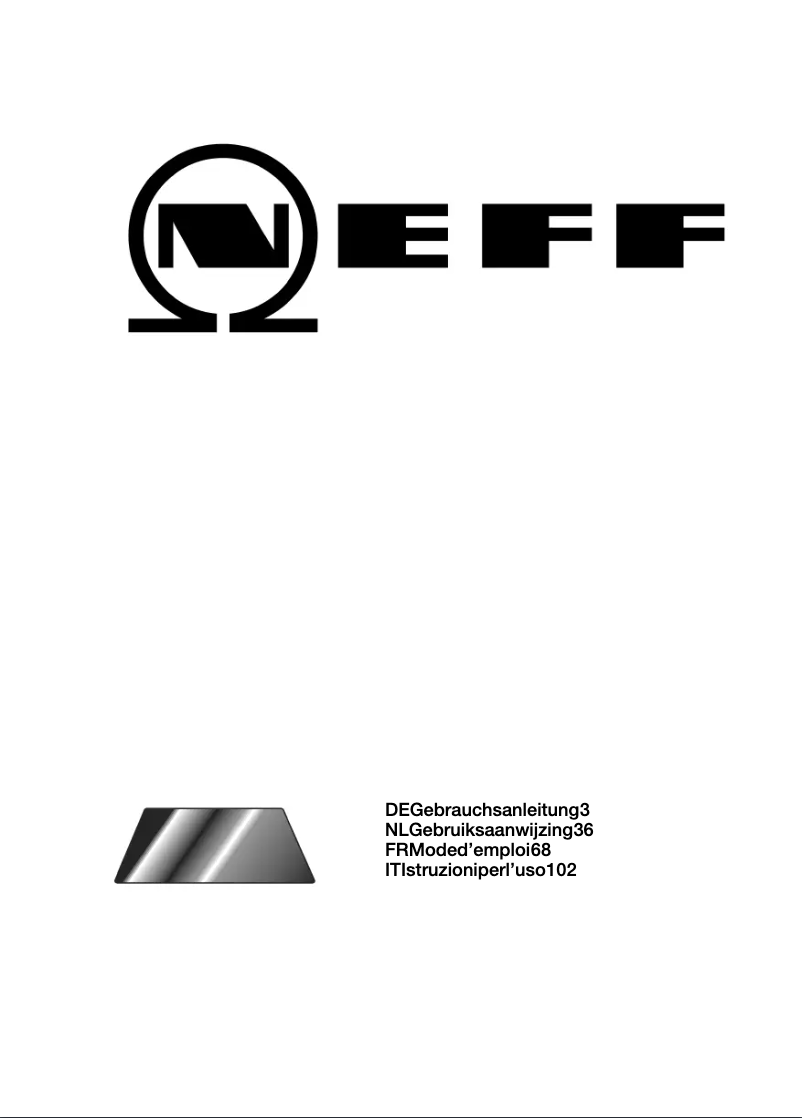 Page 1 de la notice Manuel utilisateur Neff T4443N1