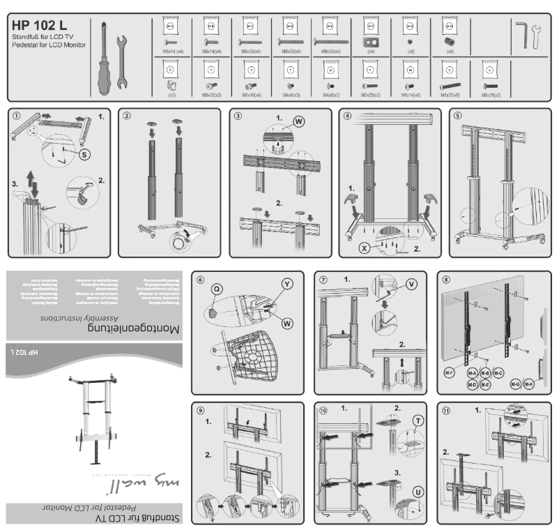 Image de la première page du manuel de l'appareil HP 102 L