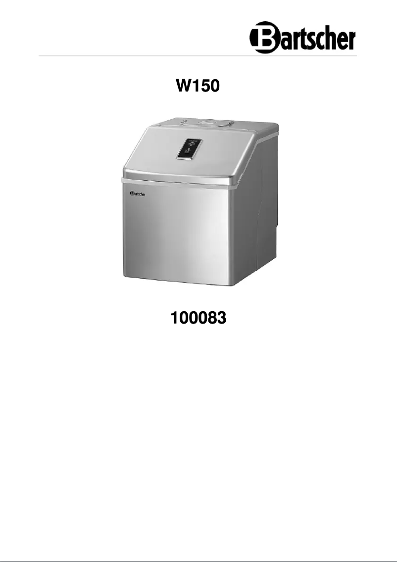Image de la première page du manuel de l'appareil W150