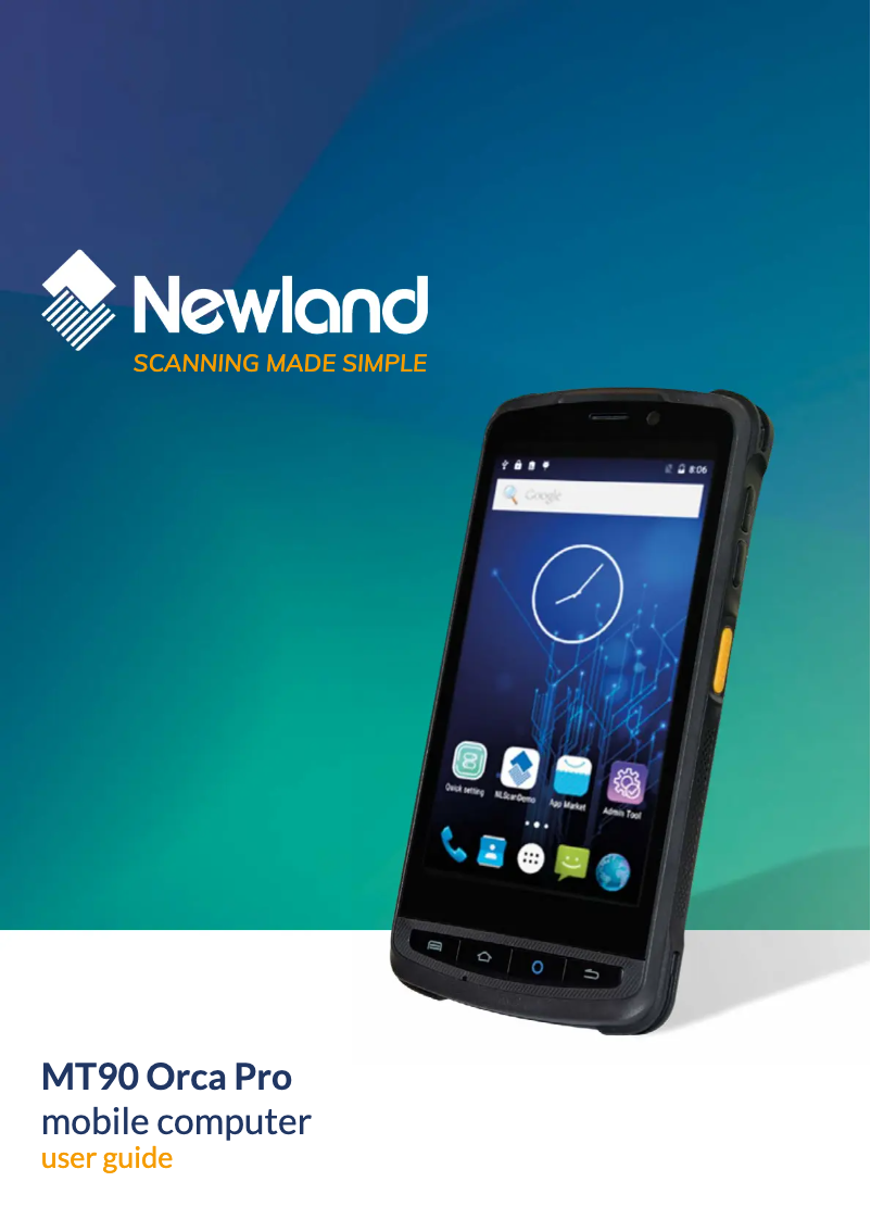 Imagen de la primera página del manual del dispositivo MT90 Orca Pro