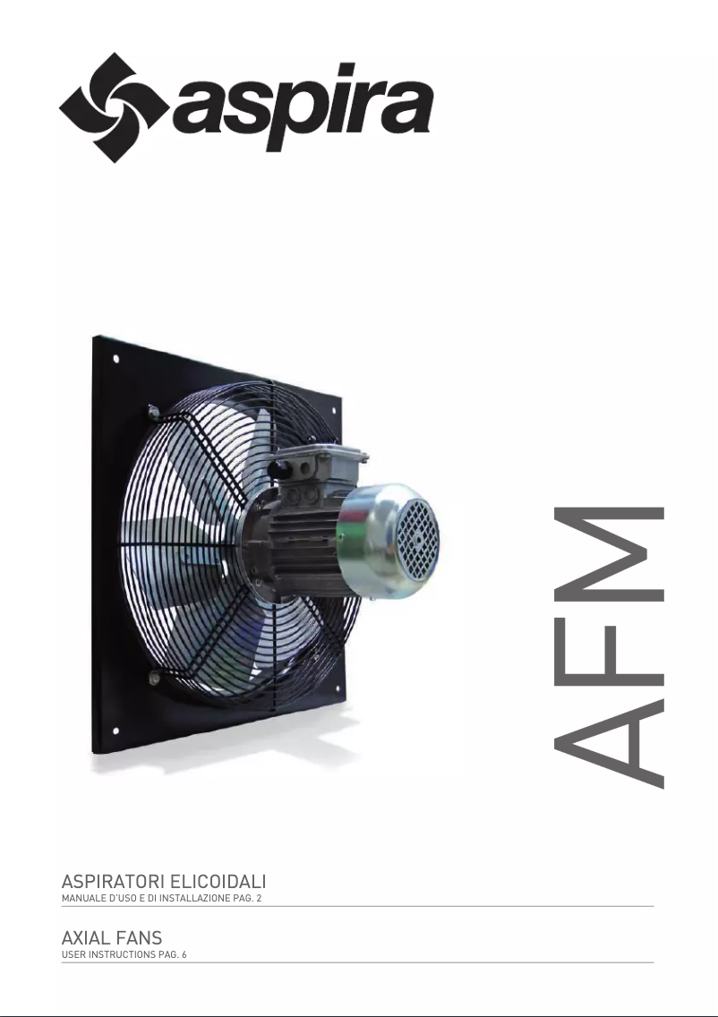 Page 1 de la notice Manuel utilisateur Fantini Cosmi AFM