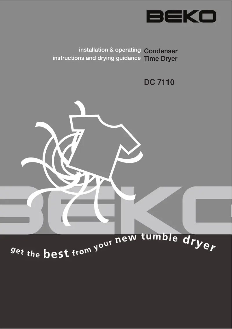 Image de la première page du manuel de l'appareil DC7110W