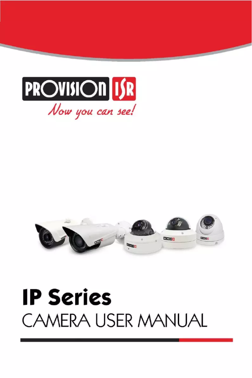 Page n°1 - Manuel utilisateur Provision-ISR DI-340IP5SMVF