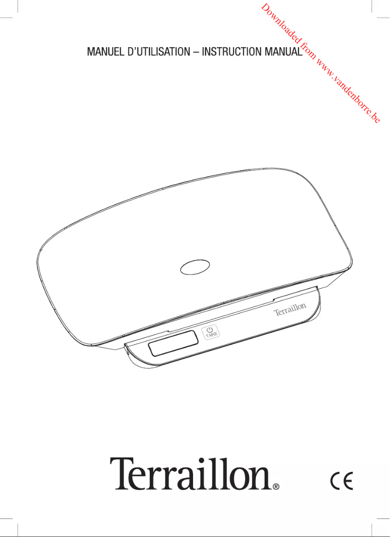 Image de la première page du manuel de l'appareil Baby Monitor