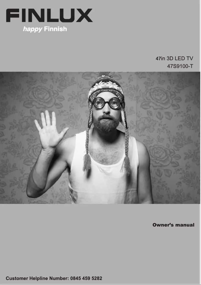 Page 1 de la notice Manuel utilisateur Finlux 47S9100-T