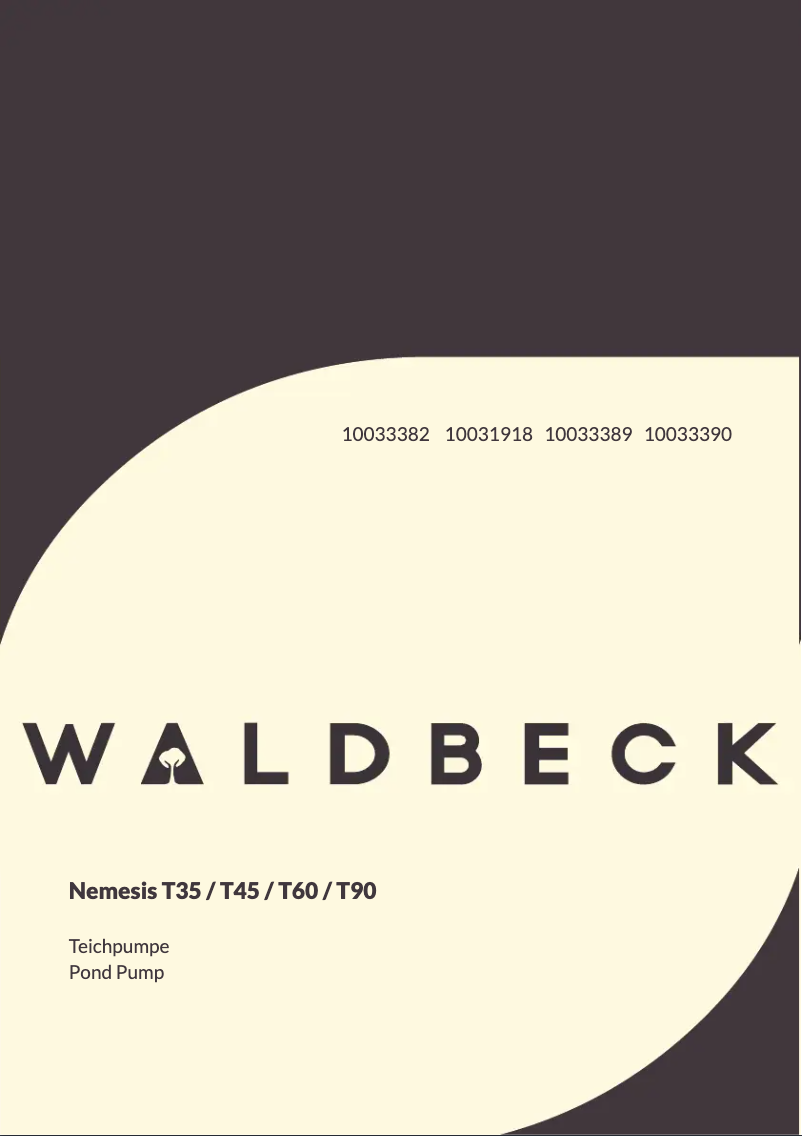 Page n°1 - Manuel utilisateur Waldbeck Nemesis T90