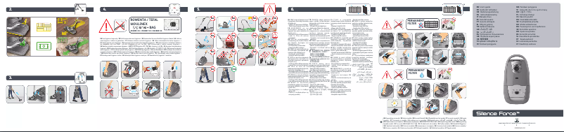 Image de la première page du manuel de l'appareil Silence Force RO7799