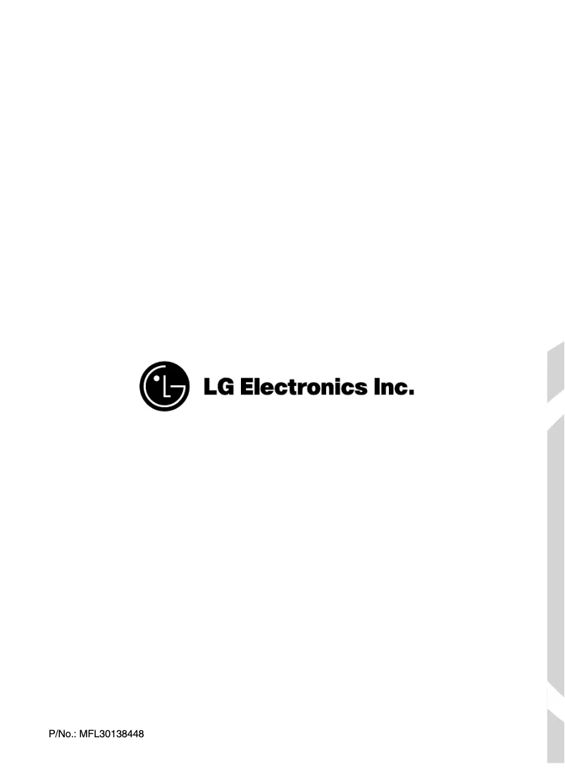 Page 1 de la notice Manuel utilisateur LG WD-14333ADK