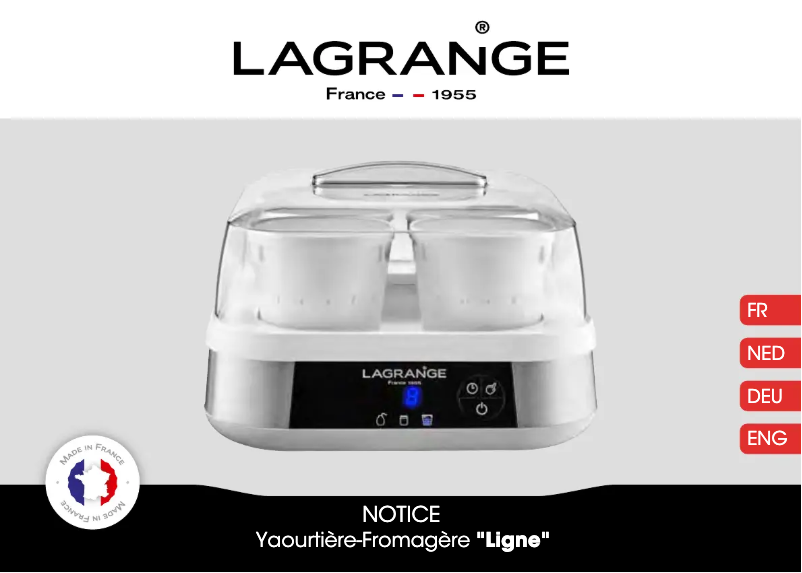 Page 1 de la notice Manuel utilisateur Lagrange Ligne