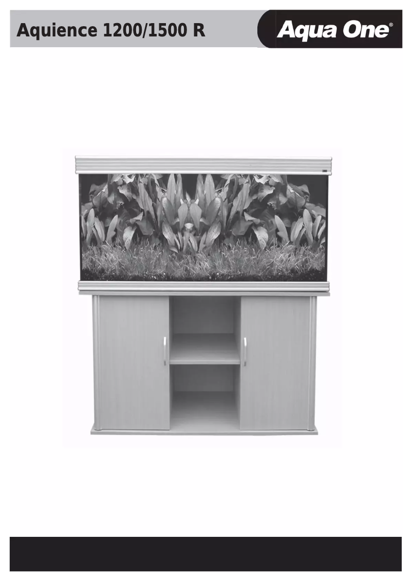 Page 1 de la notice Manuel utilisateur Aqua One Aquience 1200 R