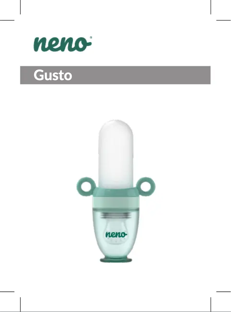 Page n°1 - Manuel utilisateur Neno Gusto