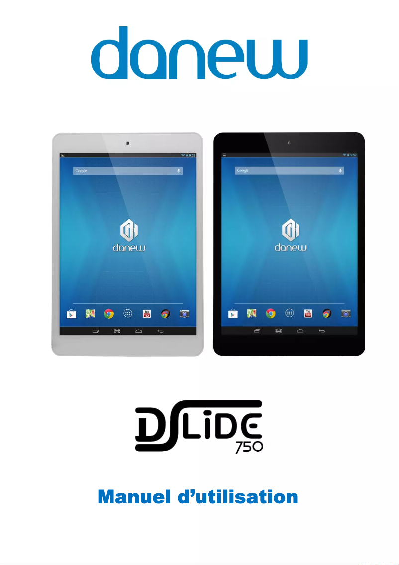 Image de la première page du manuel de l'appareil Dslide 750