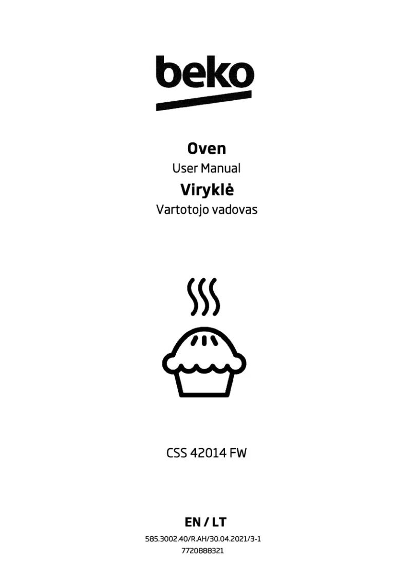 Image de la première page du manuel de l'appareil CSS42014FW