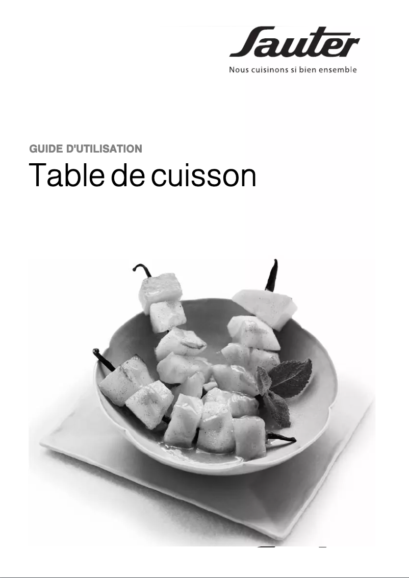 Image de la première page du manuel de l'appareil SPG4465MW