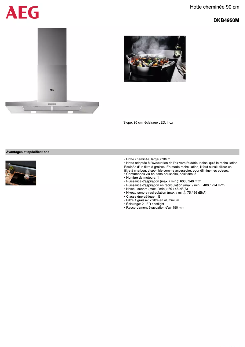 Imagen de la primera página del manual del dispositivo DKB4950M