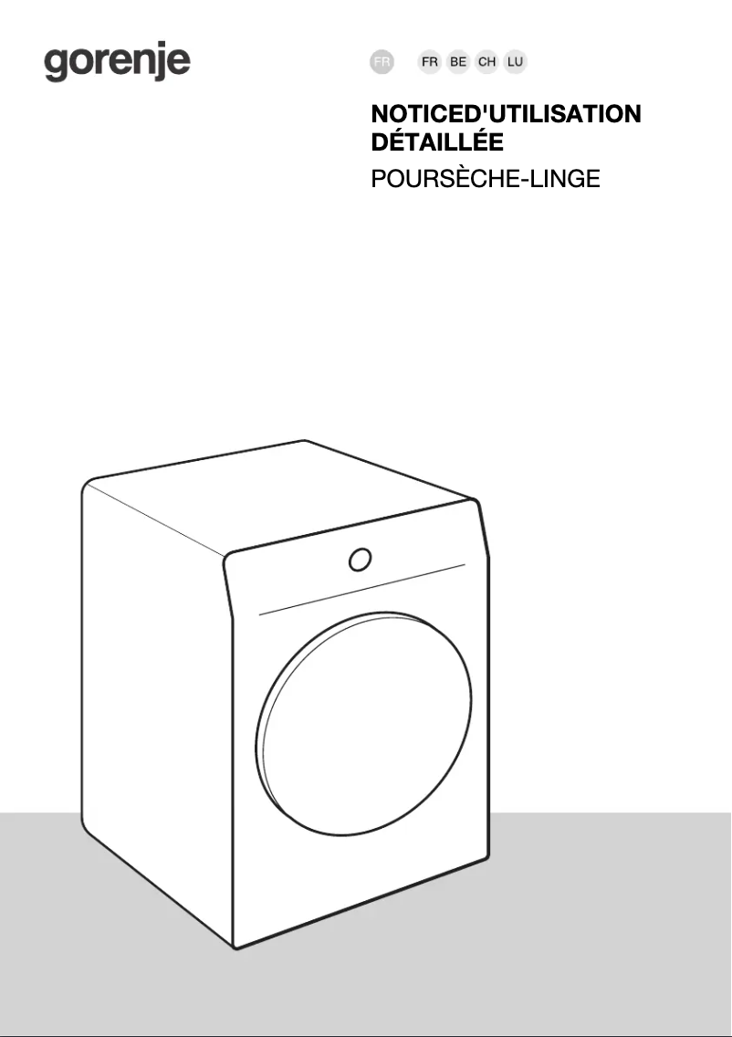 Image de la première page du manuel de l'appareil DNE92/GND