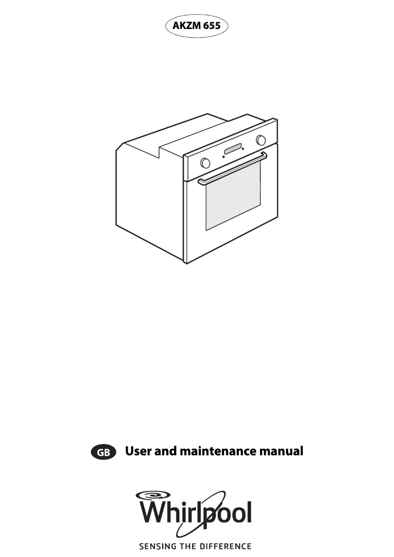 Page 1 de la notice Manuel utilisateur Whirlpool AKZM 655