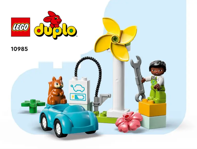 Image de la première page du manuel de l'appareil Duplo 10985