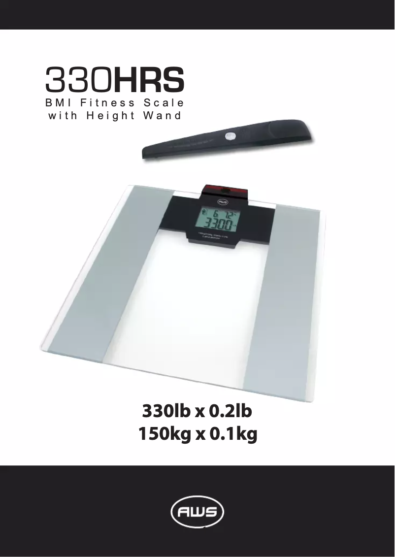 Image de la première page du manuel de l'appareil 330HRS